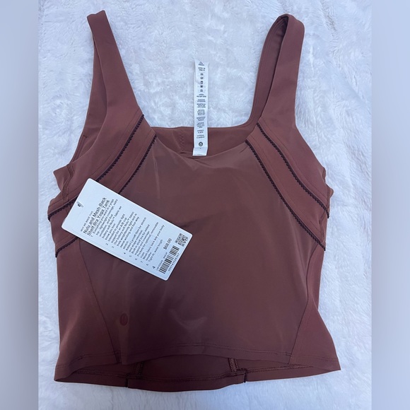 Lululemon Nulu and Mesh-Back Shelf-Bra Yoga Tank - Picture 4 of 5